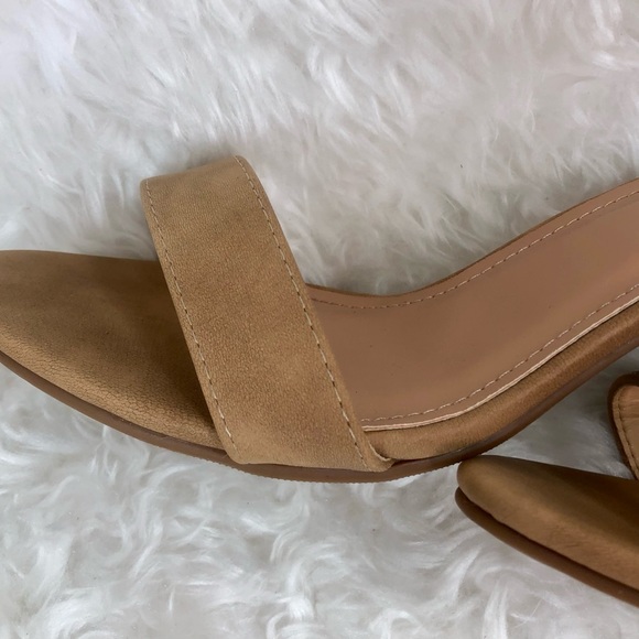 LUV MARK NIXTY WOMENS STRAPPY CHUNKY HEELS 9 - Picture 4 of 11